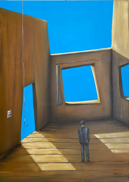 Underage at the Age of 50 绘画, 27.6x19.7 in