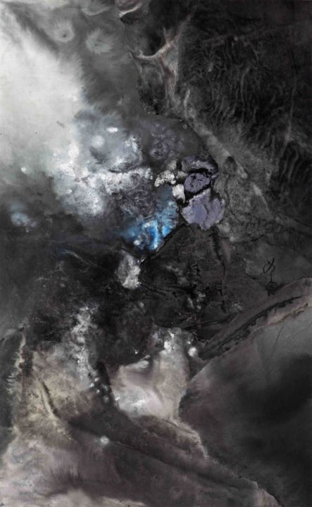 Painting titled ""The Ink Dao" 墨道 #1…" by Lanying Yu, Original Artwork, Ink