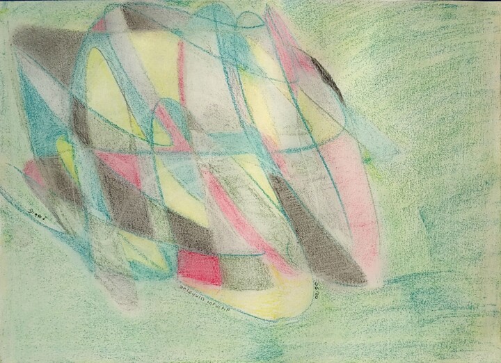Arlequin Intuitif 图画, 11.7x16.1 in