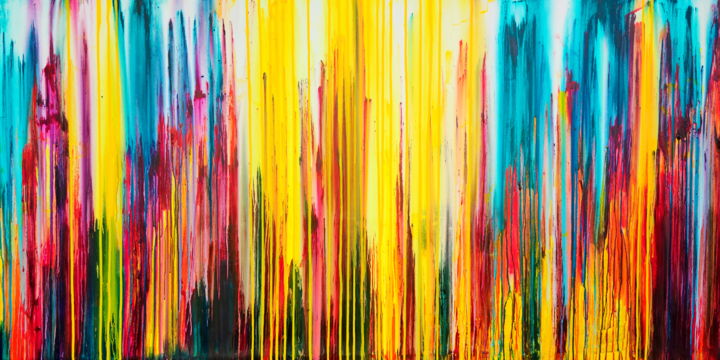 Painting titled "The Emotional Creat…" by Carla Sá Fernandes, Original Artwork, Acrylic