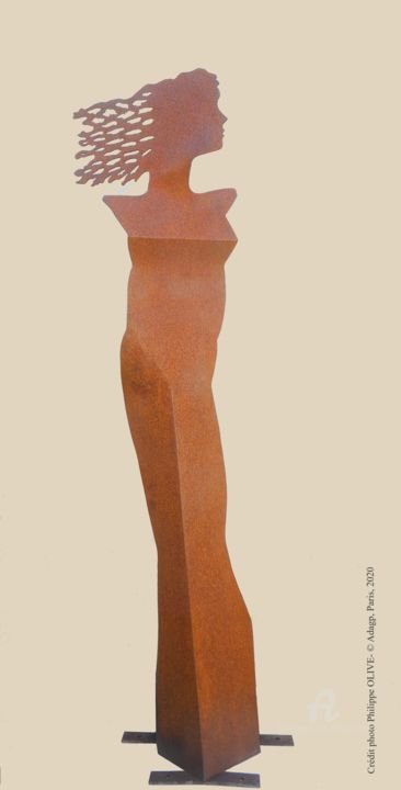 雕塑,  78.7x23.6 in 