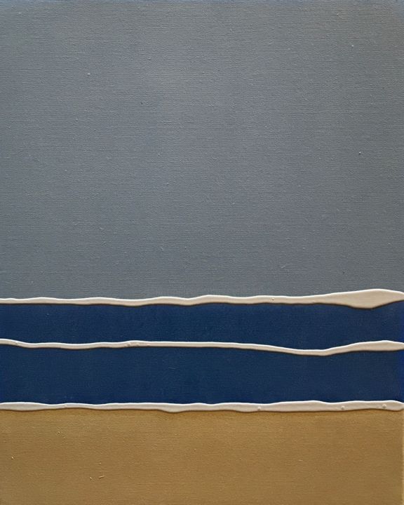 La Jolla Shores 绘画, 20x16 in