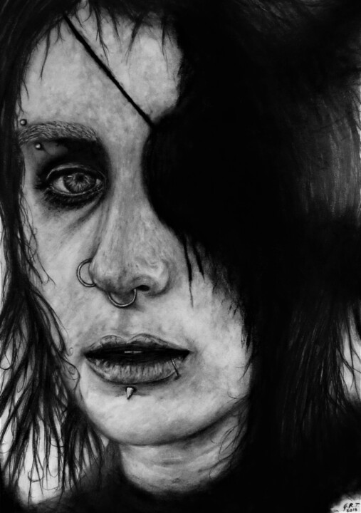 Dark 图画, 27.6x19.7 in