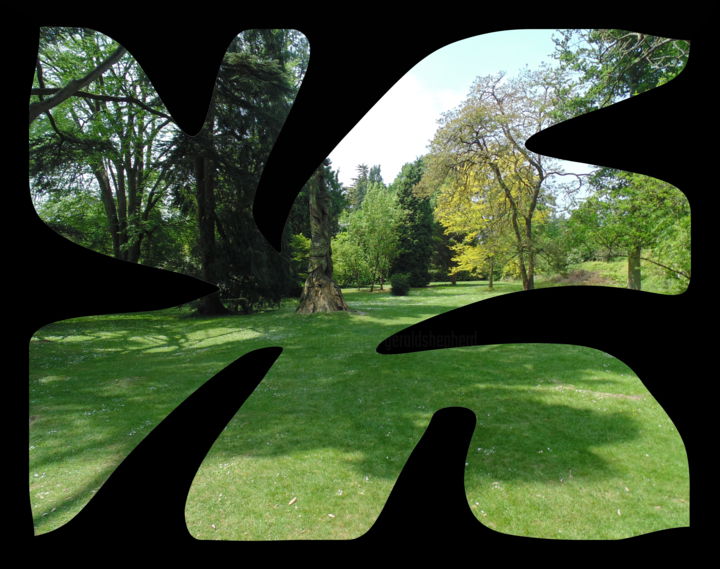 Digital Arts titled "Violated Landscape 1" by Gerald Shepherd F.F.P.S., Original Artwork, 2D Digital Work