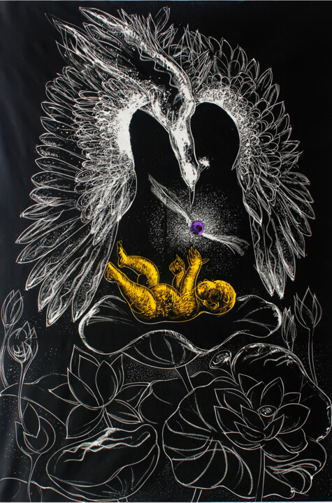 HAMA-The Blessings Printmaking, 160x120 in