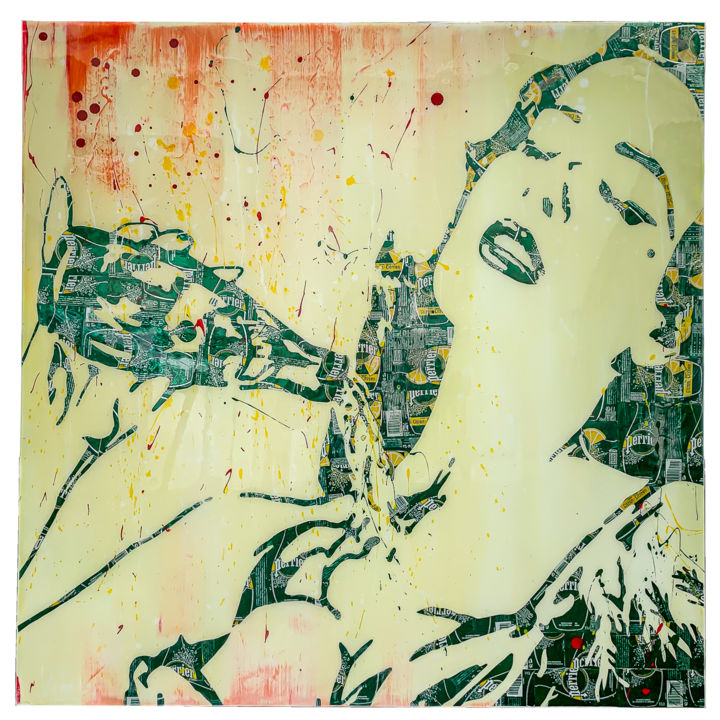 Dita Perrier 拼贴, 39.4x39.4 in