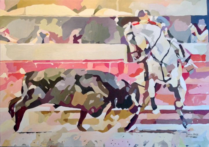 « Léa » 绘画, 25.6x36.2 in