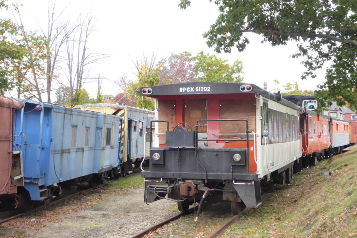 Photography titled "Railroad Retirees #1" by Barry Sugarman, Original Artwork, Digital Photography