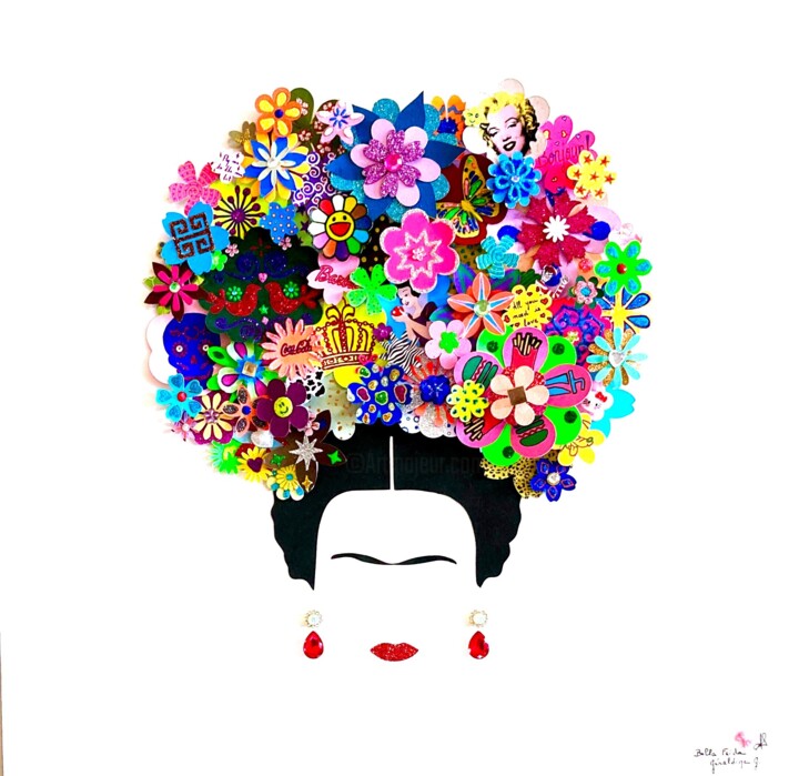 Bella Frida 拼贴, 19.7x19.7 in