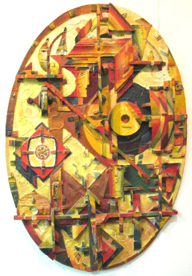 КОМПОЗИЦИЯ В ОВАЛЕ 绘画, 31.5x23.6 in