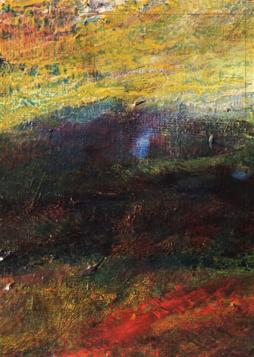 Peinture intitulée "PF3" par Philippe Casaubon, Œuvre d'art originale, Huile