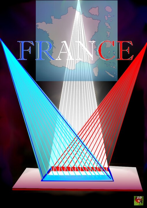AFFICHE  "FRANCE "
