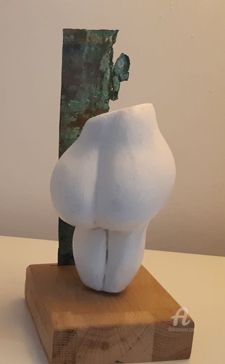 Rondeurs 2 雕塑, 13.8x5.9 in