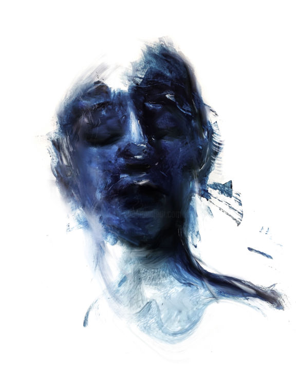 "WAVE" başlıklı Dijital Sanat Asaliah tarafından, Orijinal sanat, Dijital Resim