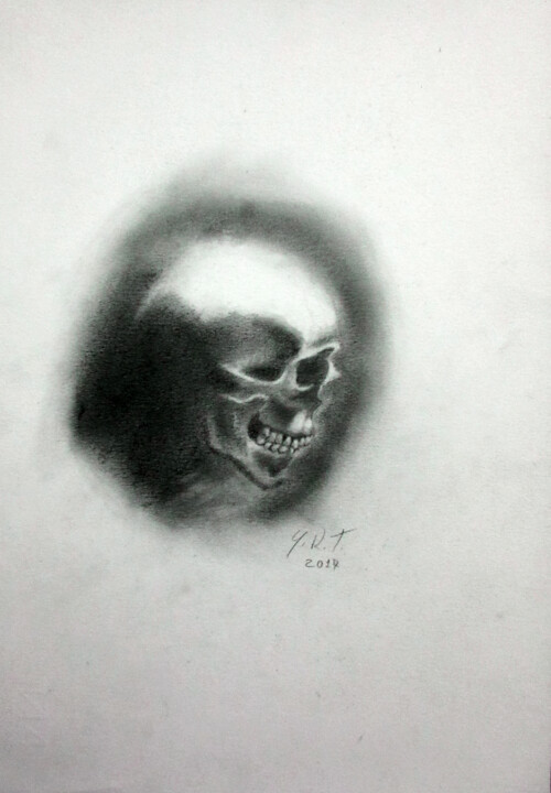 Chiaroscuro di verità 图画, 13x9.5 in