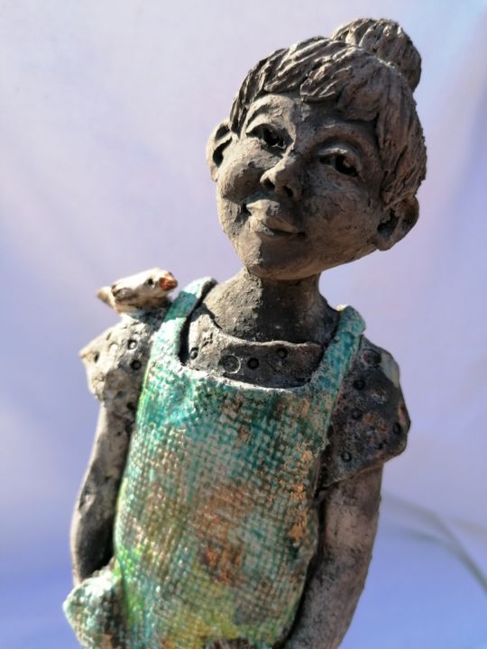 La paysanne 雕塑, 9.8x3.5 in