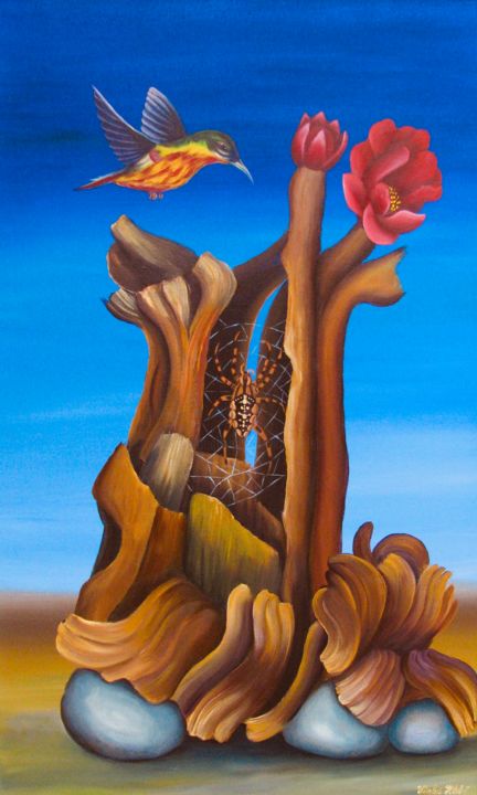 Little bird 绘画, 31.5x19.7 in