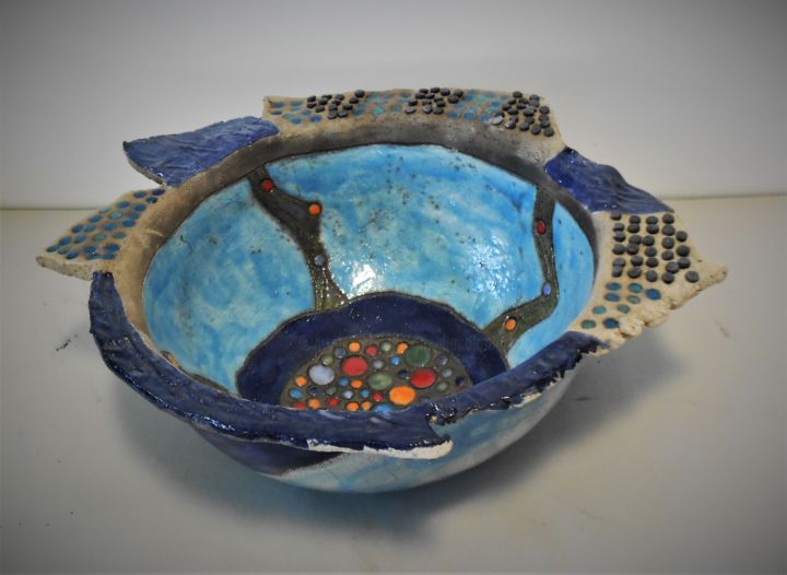 coupe bleue1 设计, 5.9x11.8 in