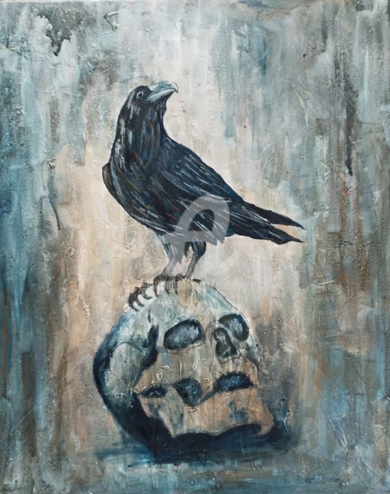 绘画,  21.7x17.7 in 