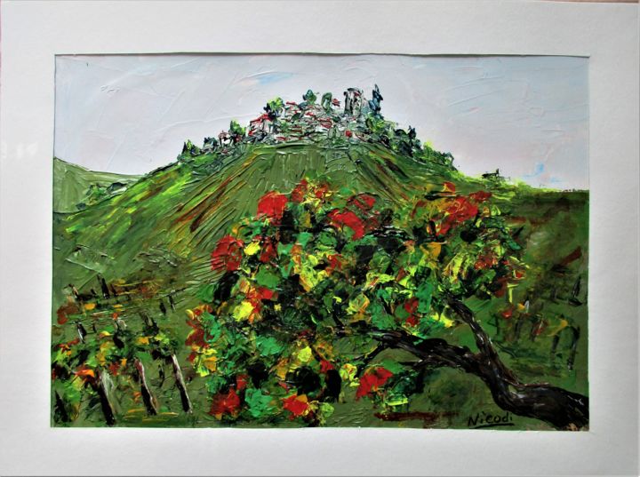 Pintura titulada "Sans titre 1" por Nicodi, Obra de arte original, Acrílico