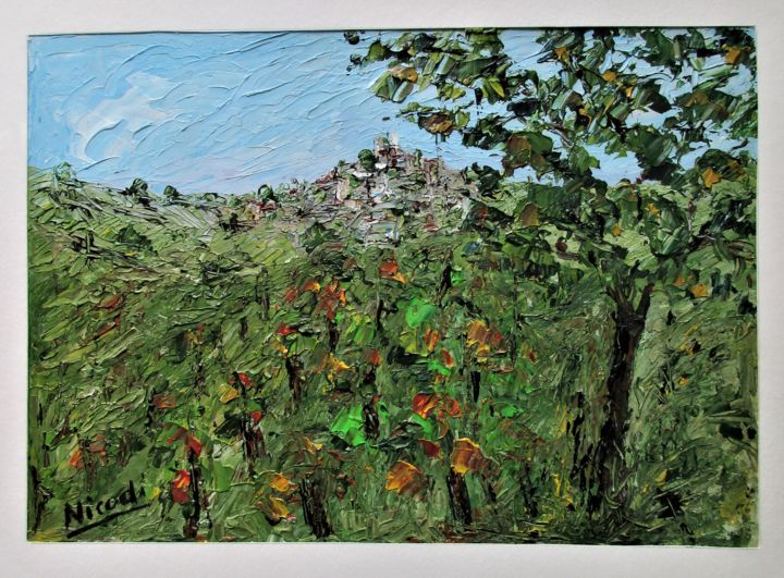 Peinture intitulée "Sans Titre 4" par Nicodi, Œuvre d'art originale, Acrylique