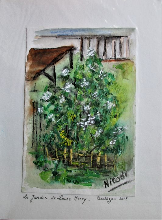 Pintura titulada "Sans Titre 9" por Nicodi, Obra de arte original, Acrílico