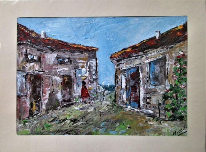 Peinture intitulée "Sans Titre 14" par Nicodi, Œuvre d'art originale, Acrylique