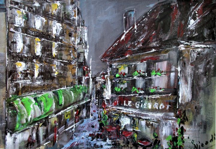 Peinture intitulée "Sans Titre 15" par Nicodi, Œuvre d'art originale, Acrylique