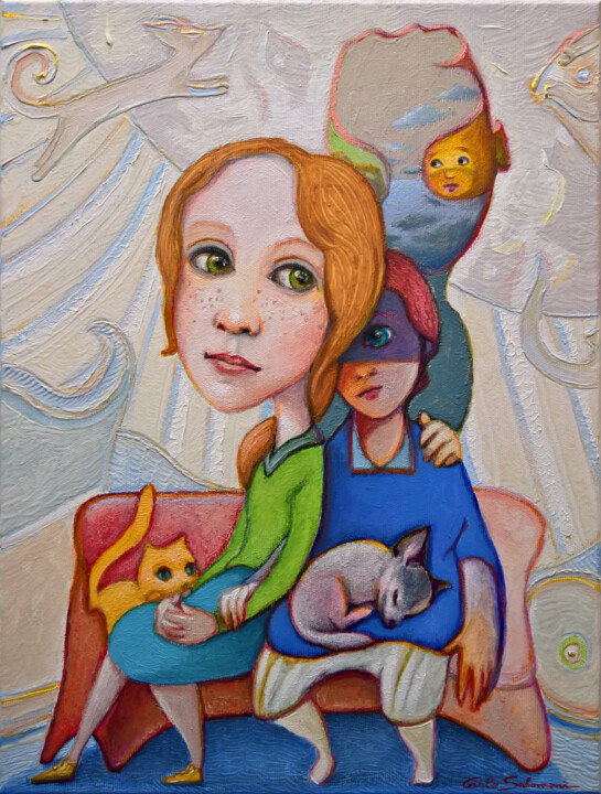 FAMILY PORTRAIT 绘画, 15.8x11.8 in