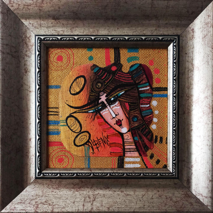 Peinture intitulée "PAQUES" par Albena Vatcheva, Œuvre d'art originale, Huile Monté sur Panneau de bois