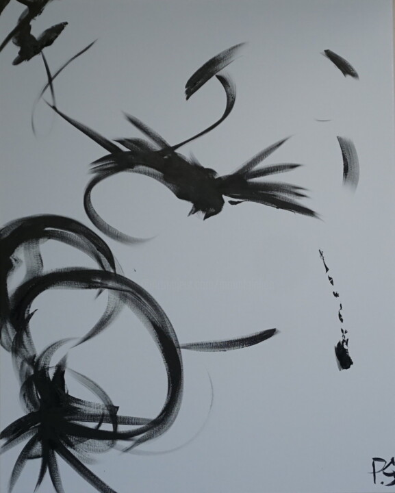 Painting titled "Worldwide Politics" by Peter Stutz, Original Artwork, Oil Mounted on Wood Stretcher frame