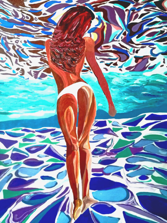 绘画,  39.4x33.5 in 