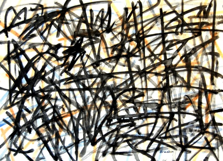 Три глубины 图画, 22.4x31.1 in