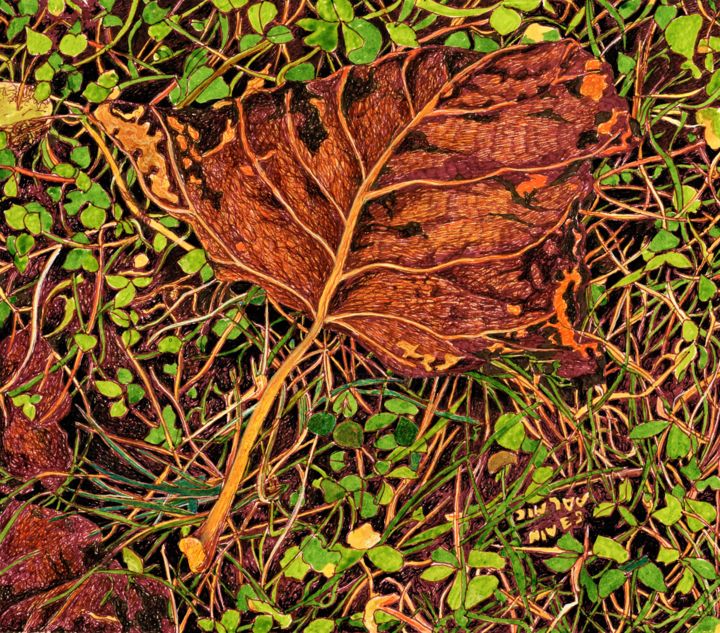 AUTUMN FAIRY II 图画, 6.7x7.9 in