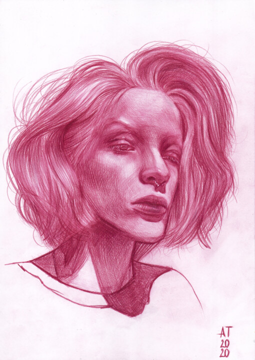 绘画,  11.7x8.3 in 