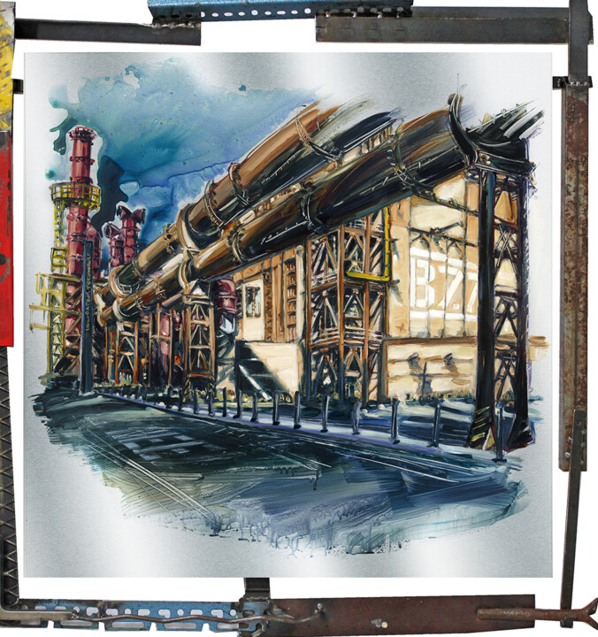 绘画,  29.5x29.5 in 
