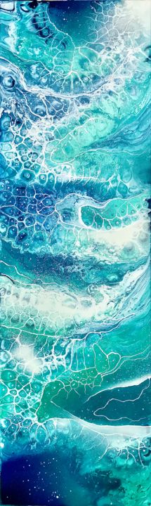 Peinture intitulée "PEJI" par Janaan Jaunally, Œuvre d'art originale, Acrylique Monté sur Châssis en bois