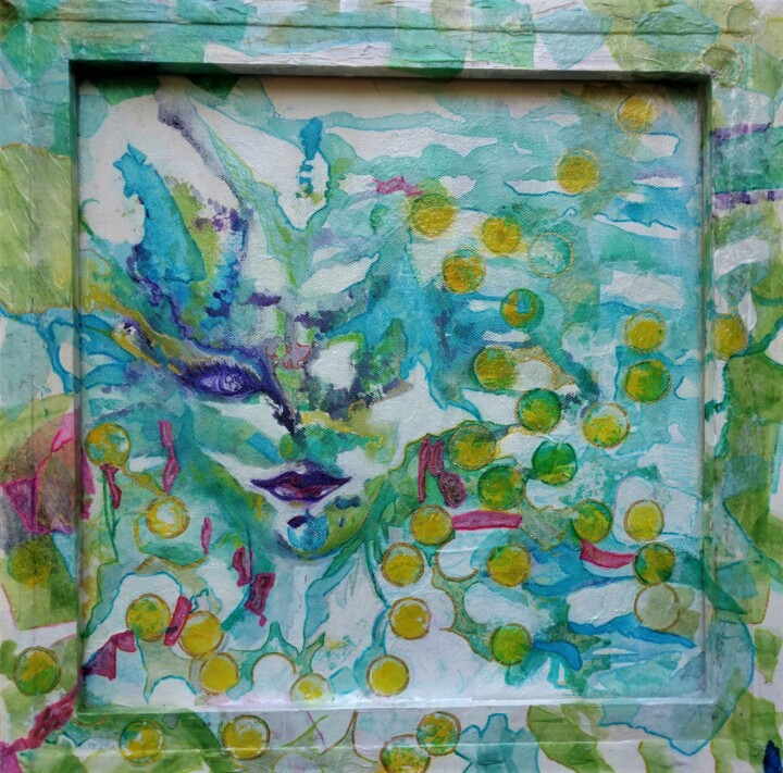 Painting titled "Everything is conne…" by Gioia Albano, Original Artwork, Watercolor