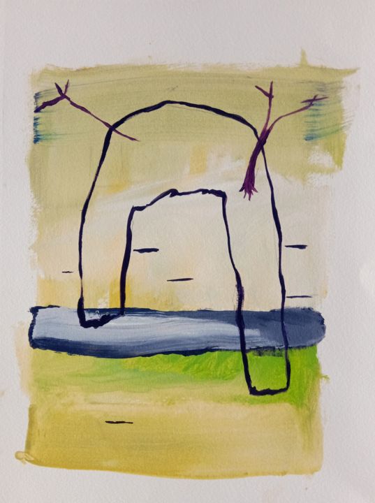 Fille Forêt 印花与版画, 11.7x8.3 in