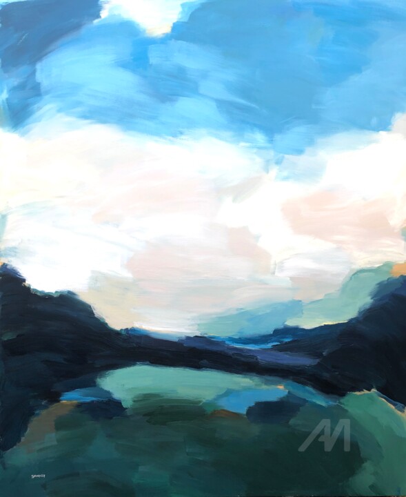 Outre-mer 绘画, 47.2x39.4 in