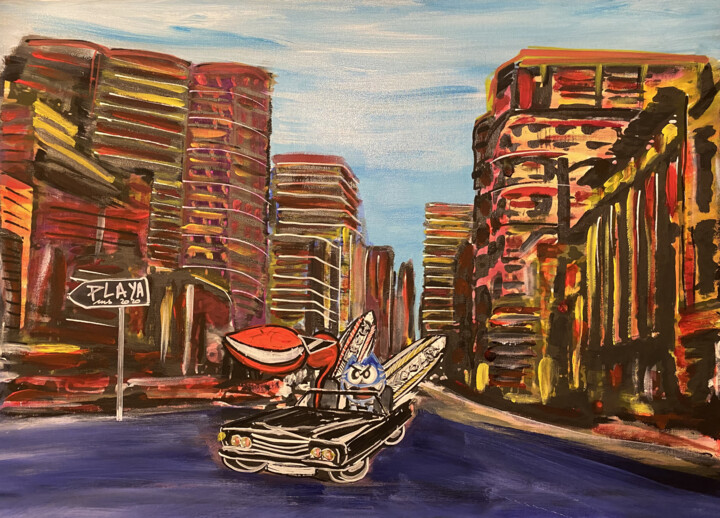 绘画,  19.7x27.6 in 