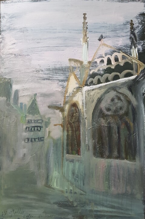 Paris 14e arrondissement 绘画, 27.6x19.7 in