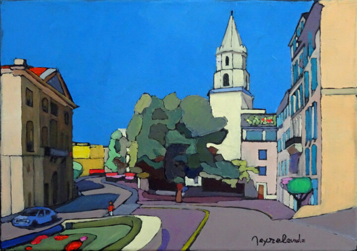 Rue Caisserie 绘画, 13x18.1 in