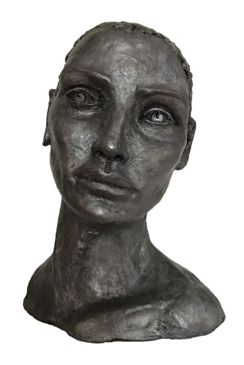 Sculpture intitulée "Lei" par Sylvie Mathiswan, Œuvre d'art originale, Argile