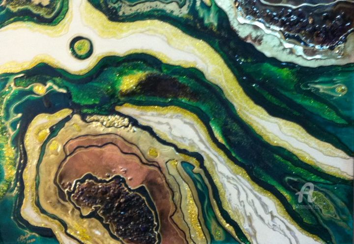 "OSMANLI SALTANATI" başlıklı Tablo Canip Safranbolulu tarafından, Orijinal sanat, Akrilik Ahşap Sedye çerçevesi üzerine mon…