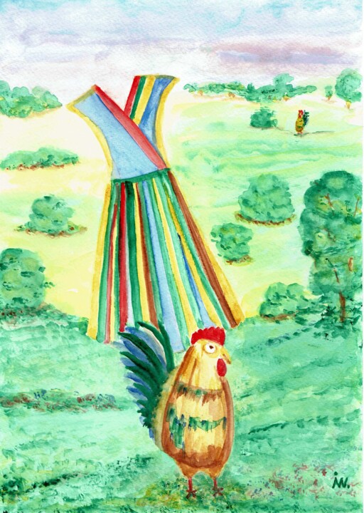 Spectaculum-1 绘画, 11.7x8.3 in