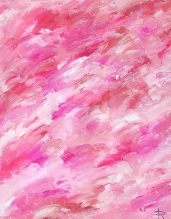 Peinture intitulée "Déclaration d'Amour" par Renaud Angerville-Langlois, Œuvre d'art originale, Acrylique
