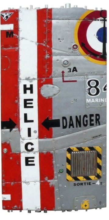 HELICE DANGER 雕塑, 40.9x19.7 in