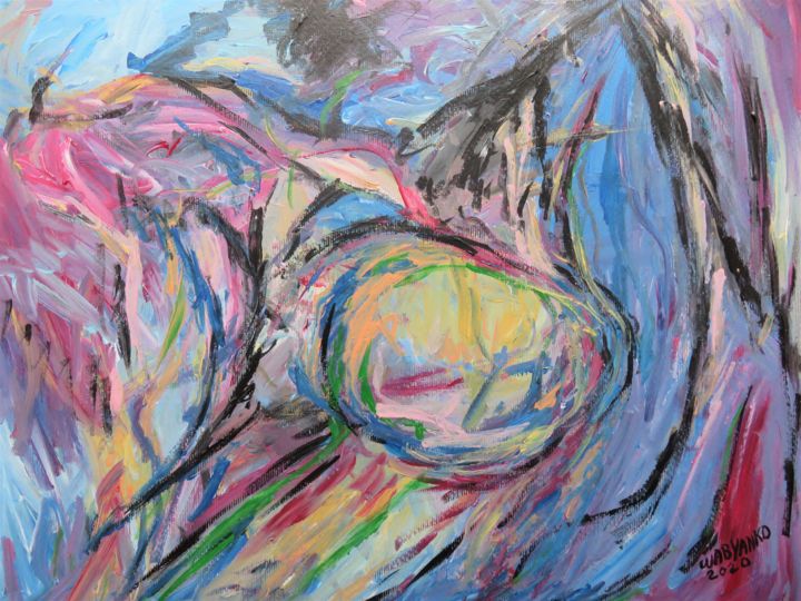 Peinture intitulée "Mental Health Fallo…" par Wabyanko, Œuvre d'art originale, Acrylique