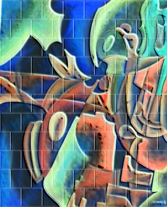 cerâmica do tempo.... 印花与版画, 23.6x15.8 in